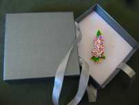 Prenda para Madrinha: Alfinete / Broche Orquidia NOVO