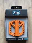 Pedały rowerowe CRANKBROTHERS Stamp 1 Small Pomarańczowy Nowe