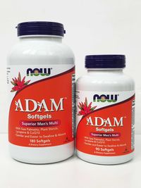 Эффективные витамины для мужчин Now Foods ADAM (АДАМ), 90/180 капсул