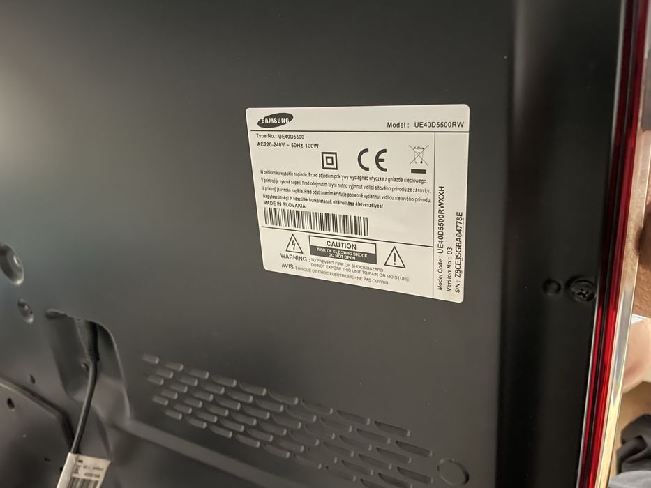 Samsung UE40D5500 - w pelni sprawny