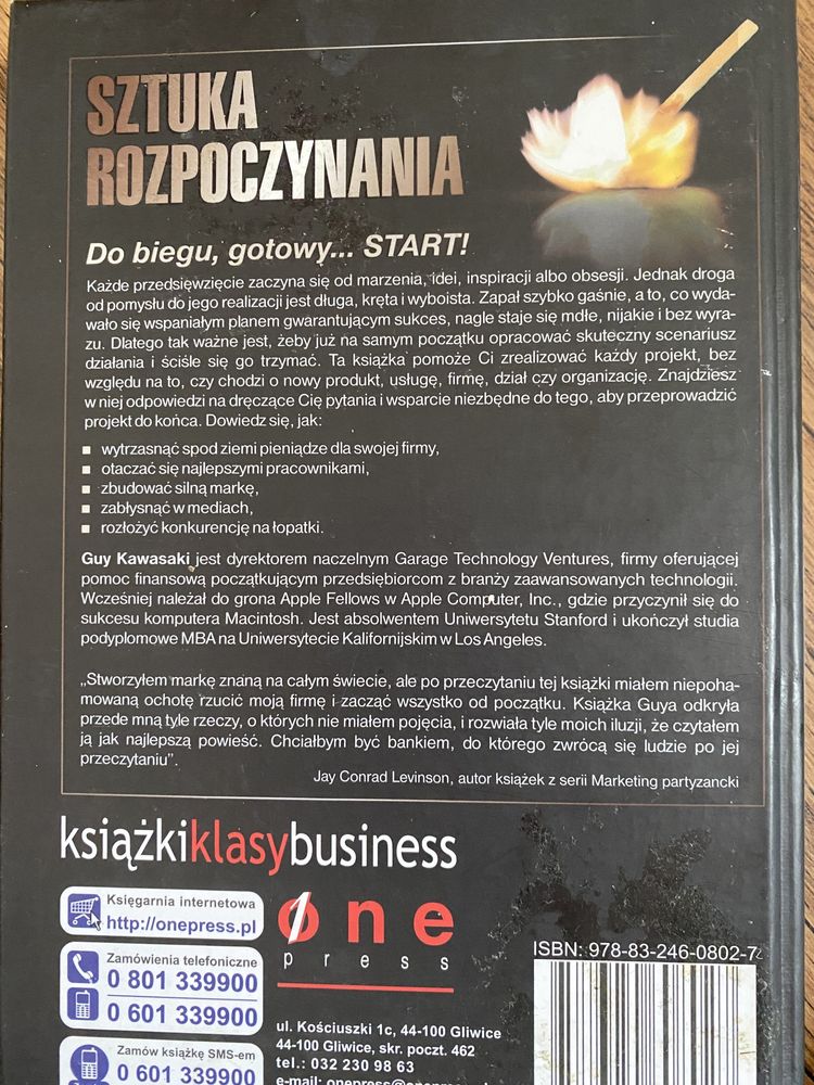Sztuka rozpoczynania Guy Kawasaki