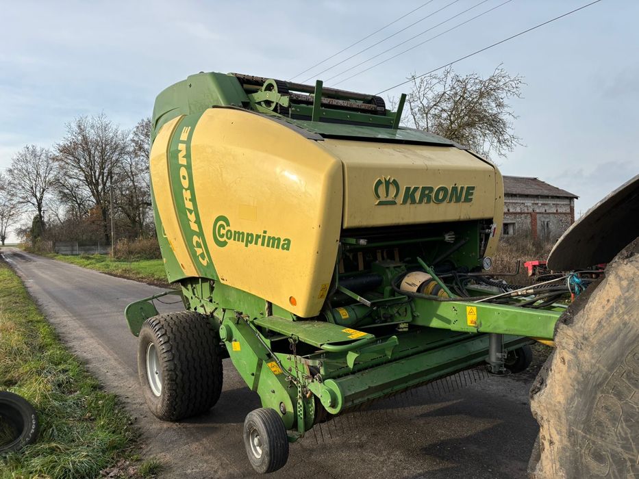 Krone Comprima V180 prasa rolujaca zmiennokomorowa lely mchale