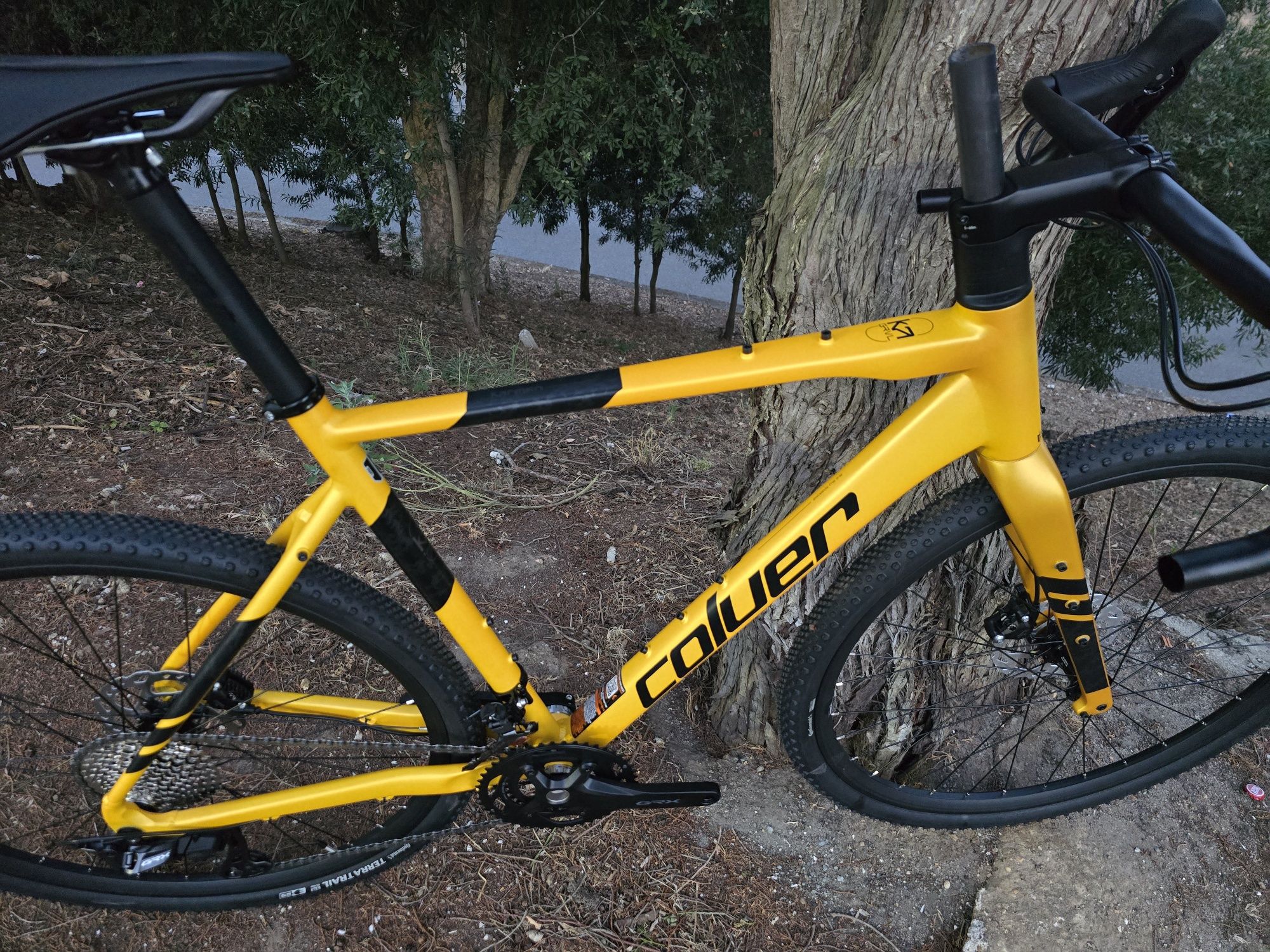 Bicicleta de gravel nova 12x2v