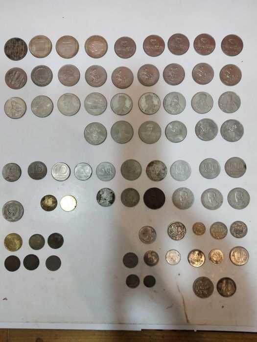 Monety kolekcjonerskie polskie,PRL.