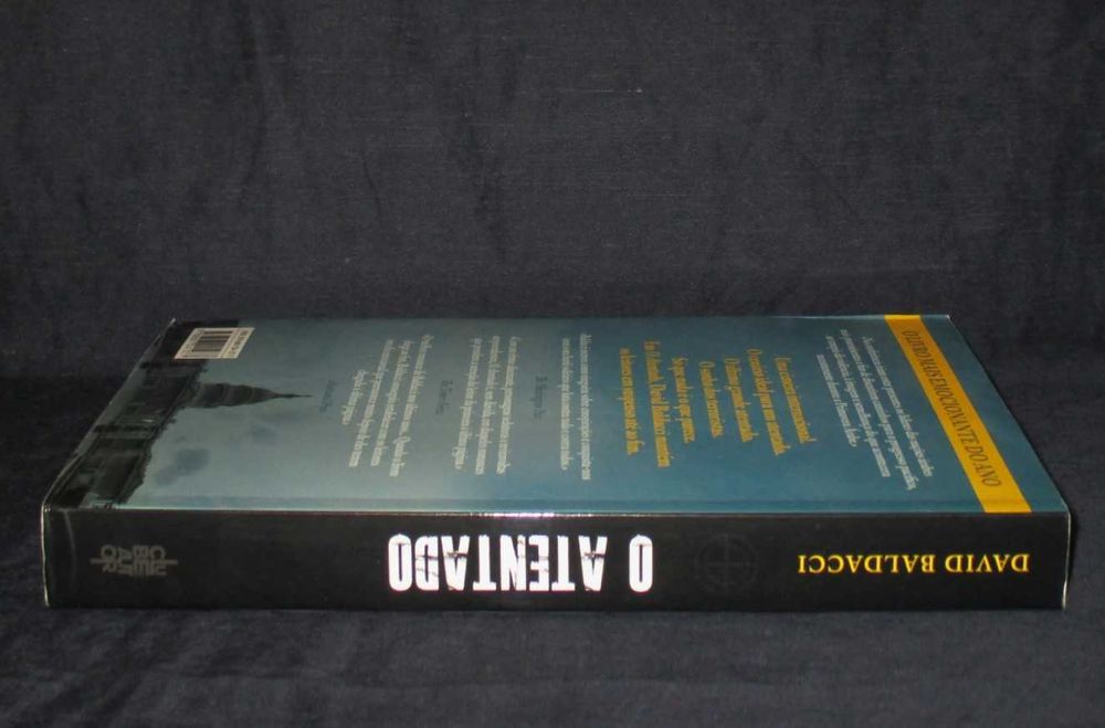 Livro O Atentado David Baldacci Clube do Autor