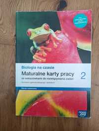 karty pracy biologia rozszerzona kl. 2 Nowa Era