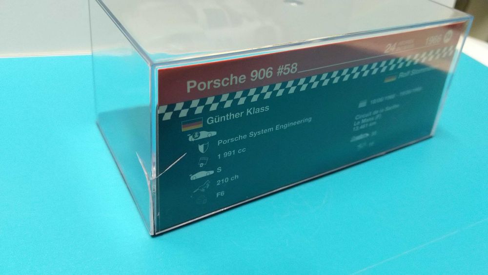 Porsche 906 #58: 24h Le Mans 1966 (Venc. Classe) - Altaya/IXO esc 1/43