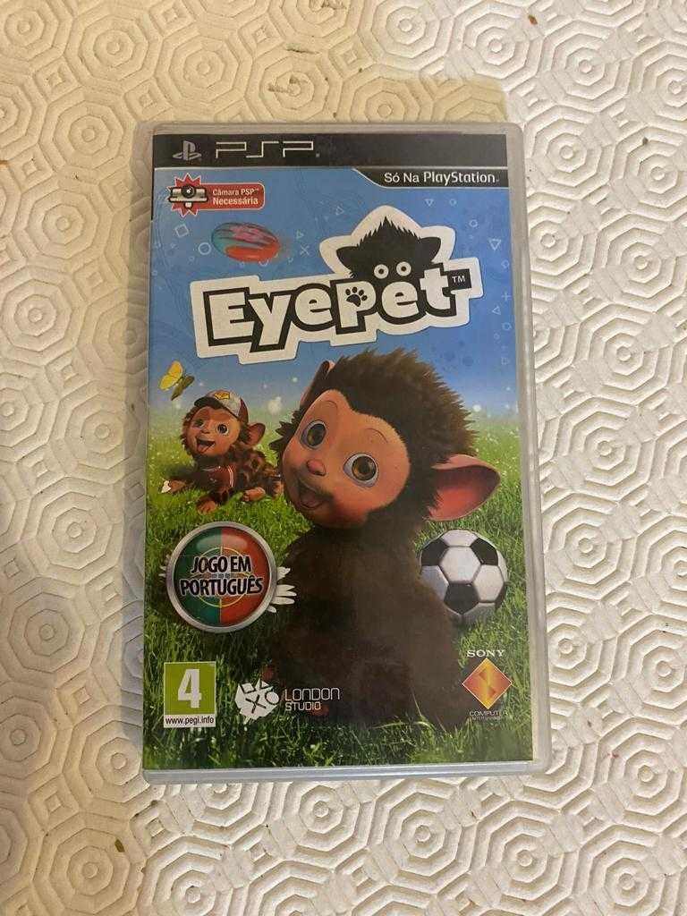 Jogo Eye Pet com câmara para PSP