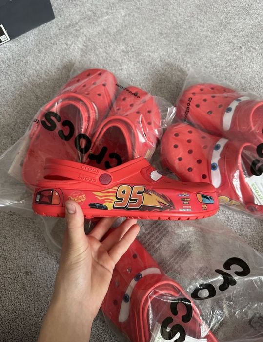 Крокси McQueen | крокси маквін | кроксы маквин | Crocs | молния маквин