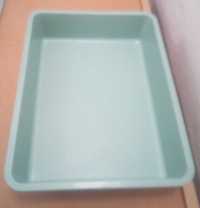 WC / Tabuleiro de areia(ou outro absorvente) para gato, tom verde seco
