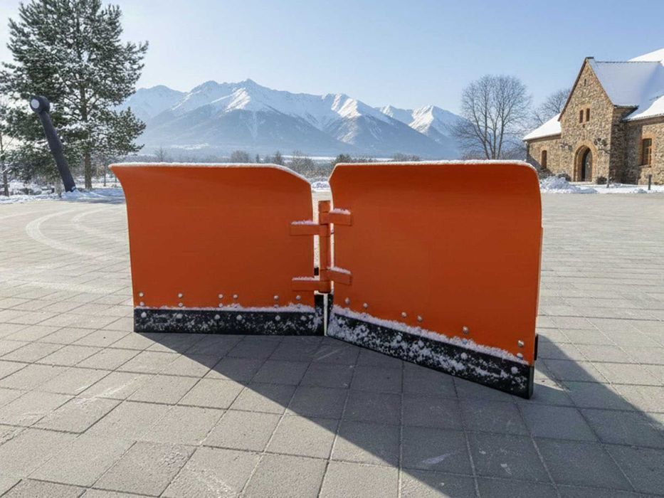 Nowy Pług Do Śniegu Składany Strzałka 2,1m - 2,6m Różne Mocowania