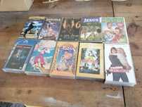 Cassetes VHS diversas