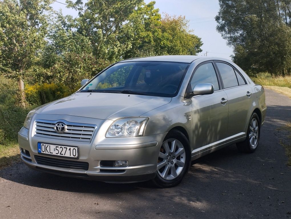 Toyota Avensis T25 2.0 Diesel 199tkm Tempomat 115KM KLIMATRONIK Felgi