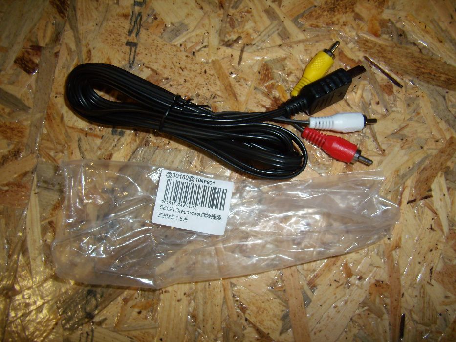 Cabo RCA para Sega DreamCast - Envio Grátis