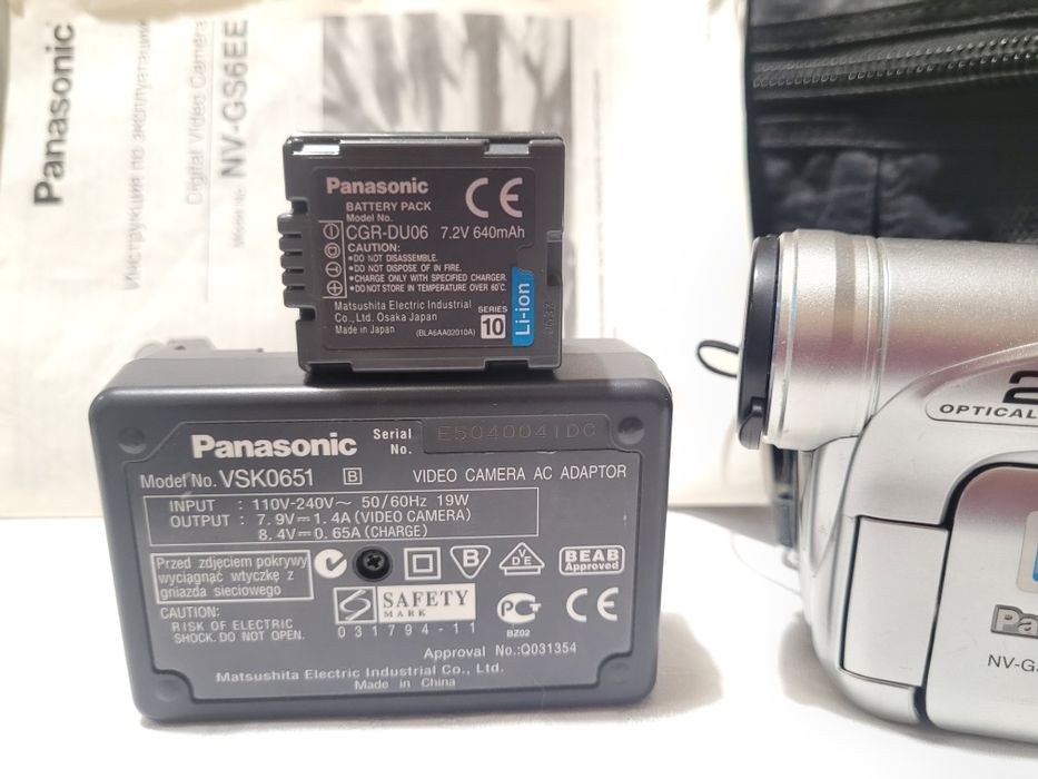 Цифровая видеокамера Panasonic NV-GS6 відеокамера панасоник панасоник
