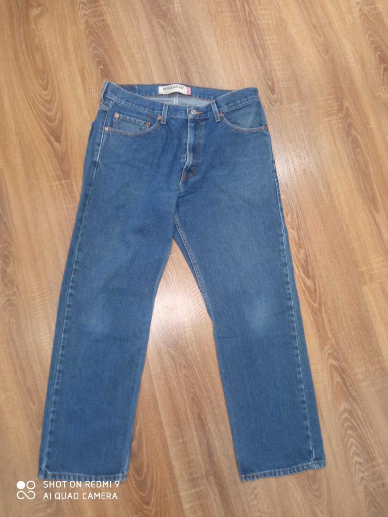 Męskie spodnie jeansy Levis Levi's 505 W34 L29 34X29 34/29