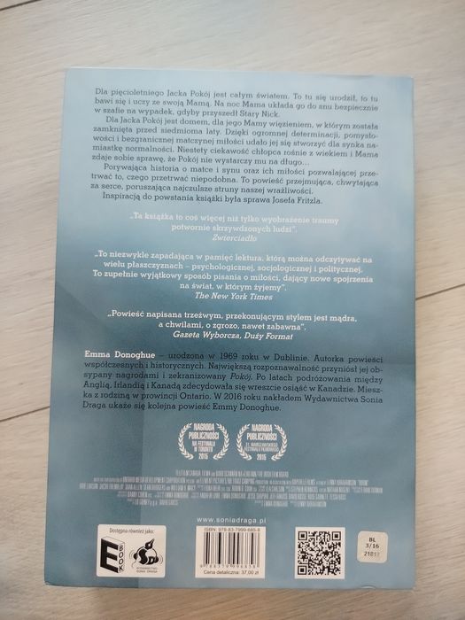 Książka ,, Pokój "