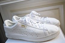 кожаные кроссовки кросовки кеды сникеры Puma Court Star р. 46 30 см