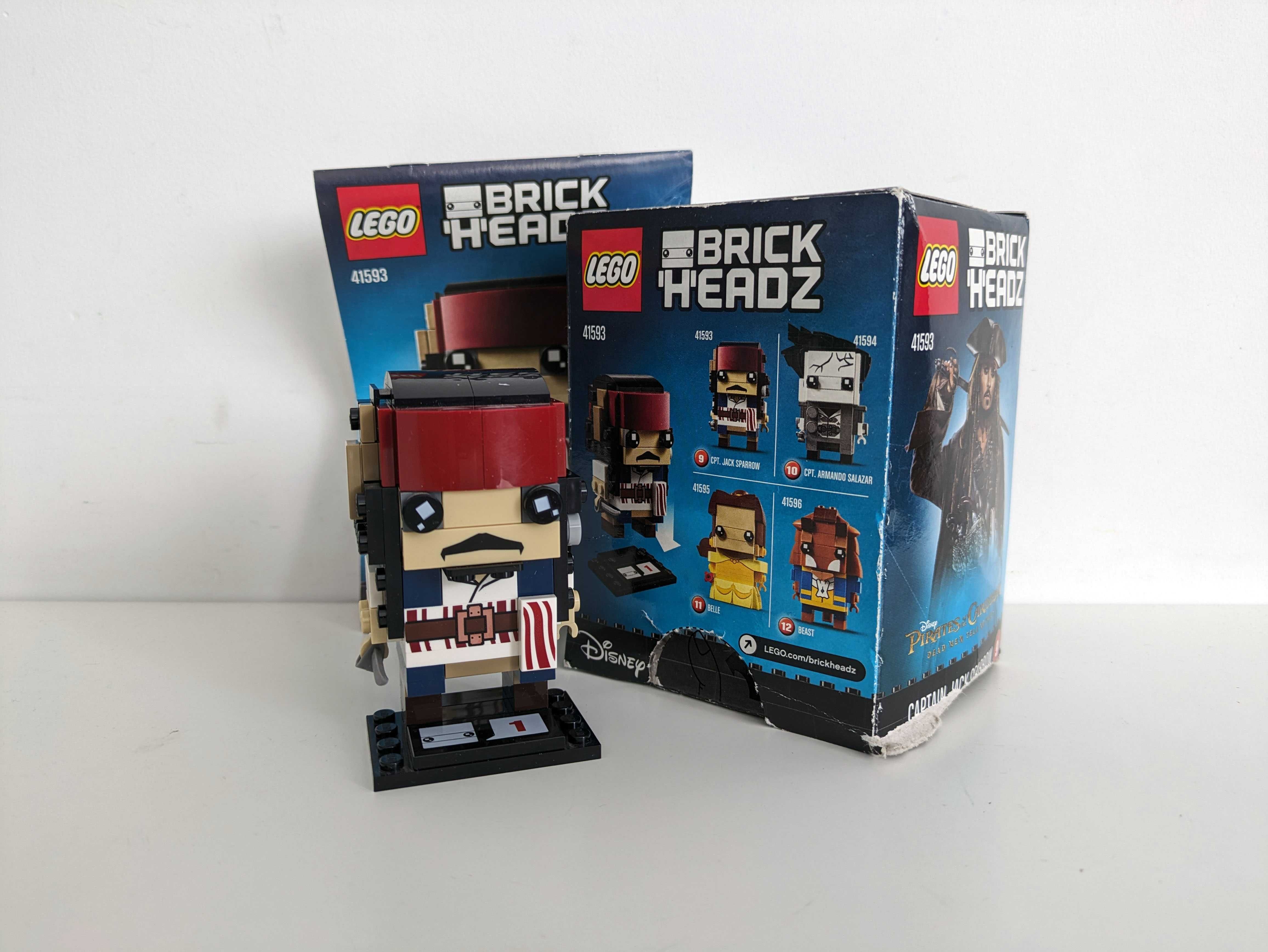 Lego Brickheadz 41593 Kapitan Jack Sparrow Piraci z Karaibów