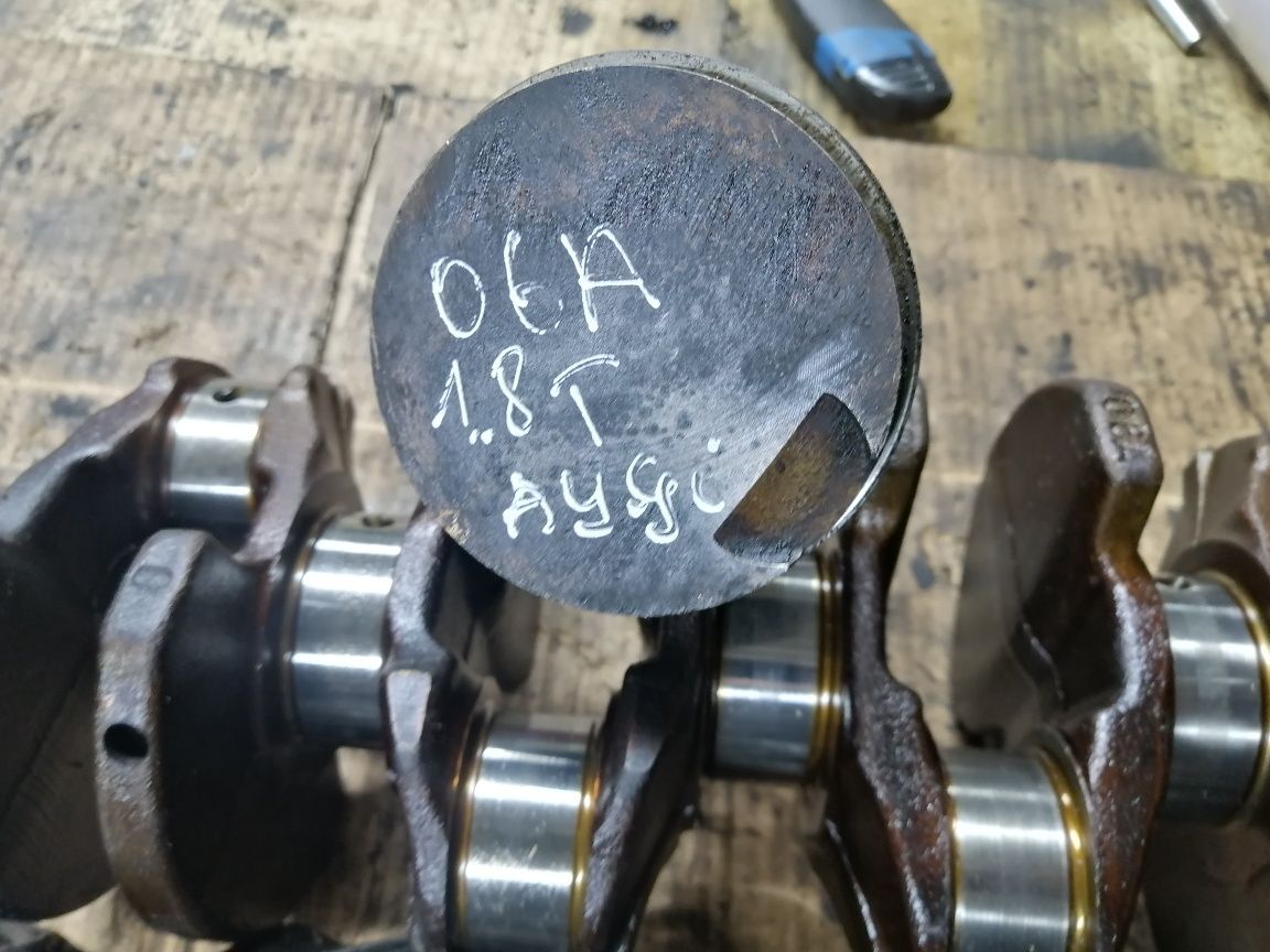 Коленвал шатуни поршня 06A 1.8T Audi VW Skoda