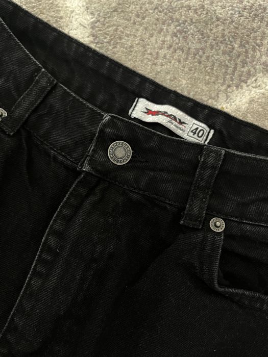 Джинсова чорна юбка/спідниця 40 розмір