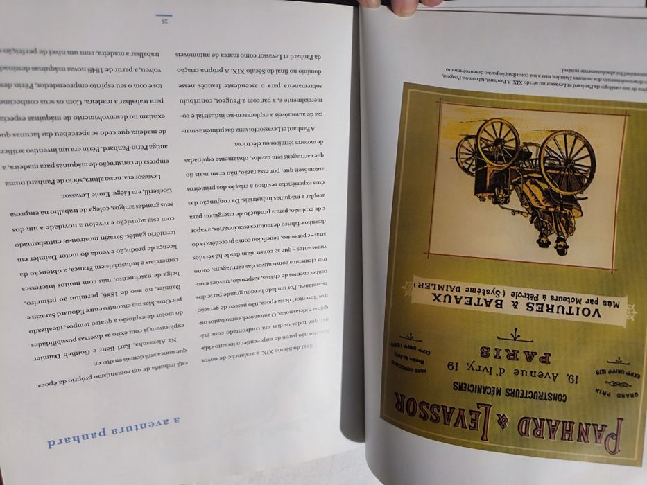 Livro O Trem do Conde - História do 1º automóvel