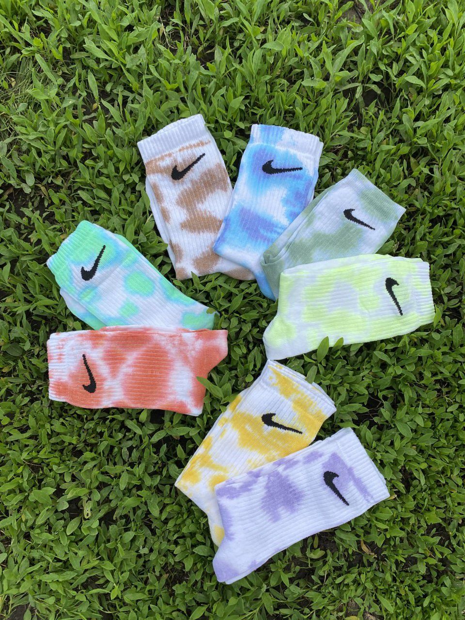 Шкарпетки Найк Тай-Дай | Носки Nike Tie-Dye