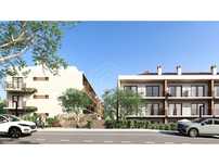 Apartamento T2 com piscina comum, espaços exteriores em Santo Estev...