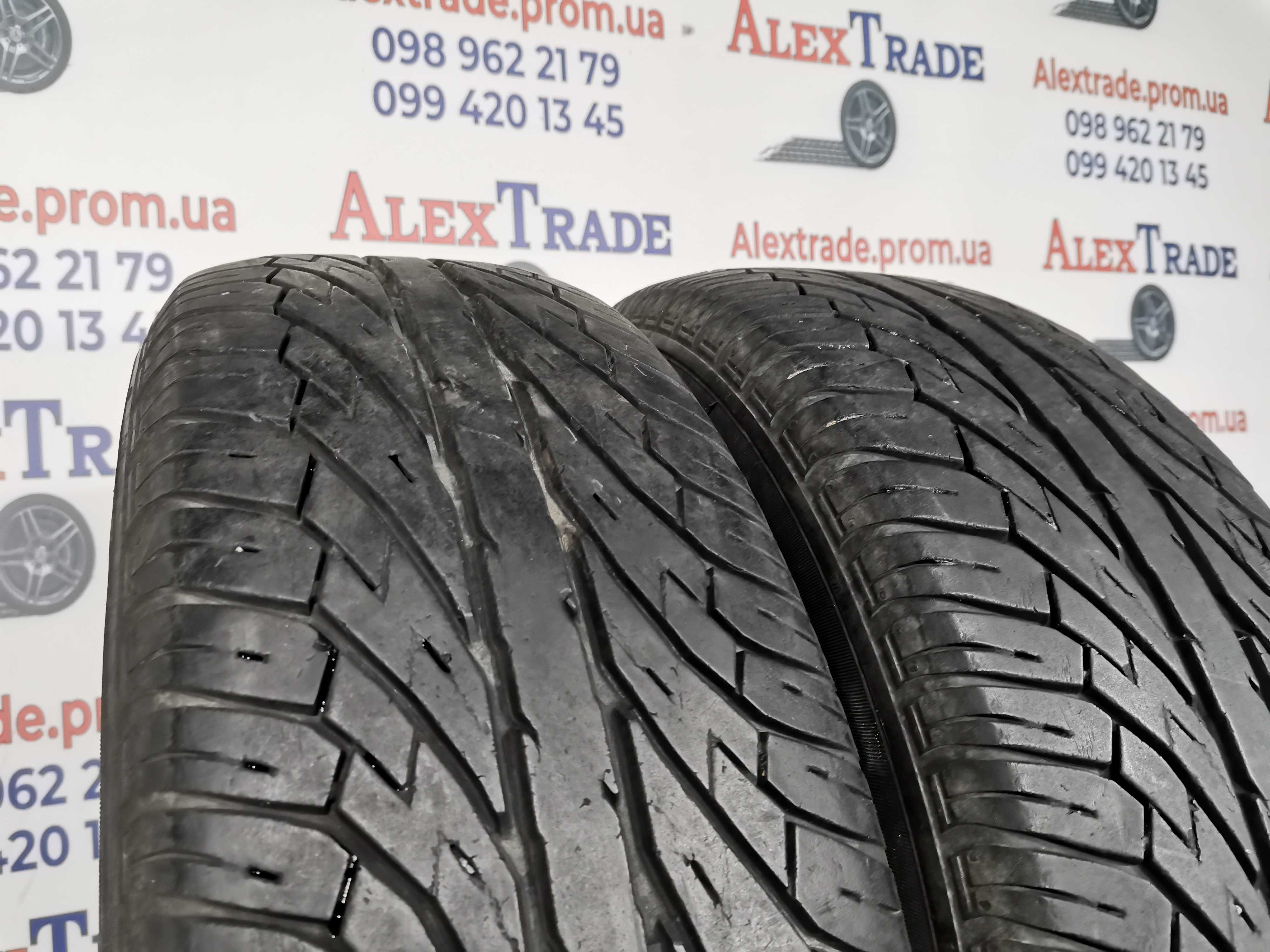 2 шт. 195/65 R15 Dunlop SP Sport 300E літні шини б/у,