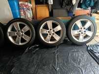 Alufelgi z oponami zimowymi kia 225/45/18