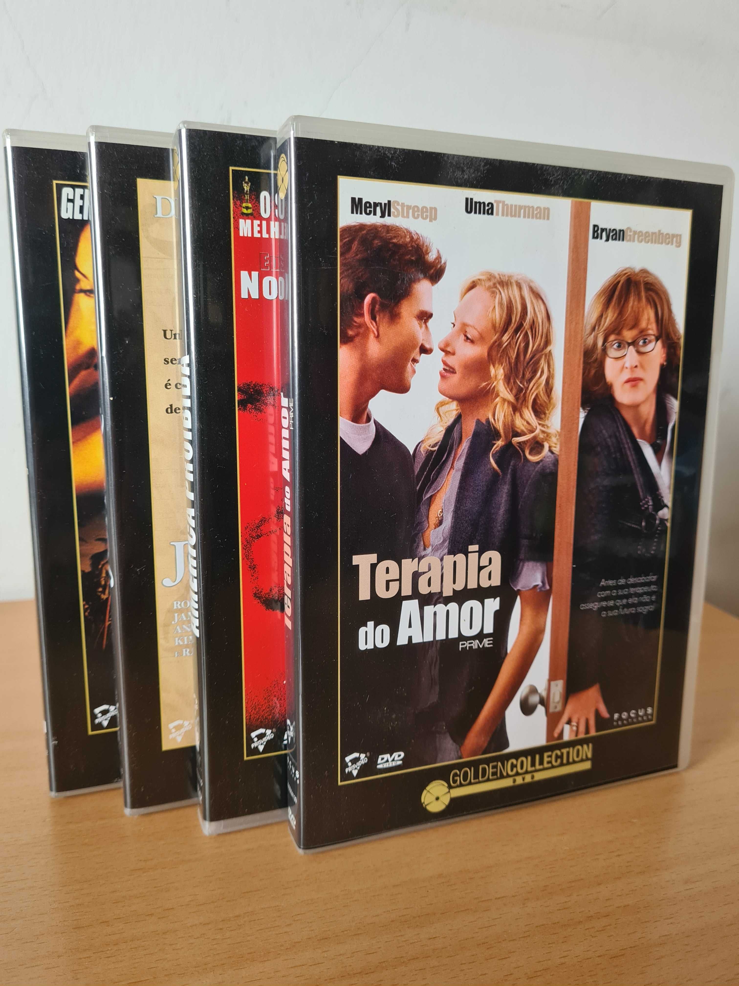 4 filmes em DVD da "Golden Collection"