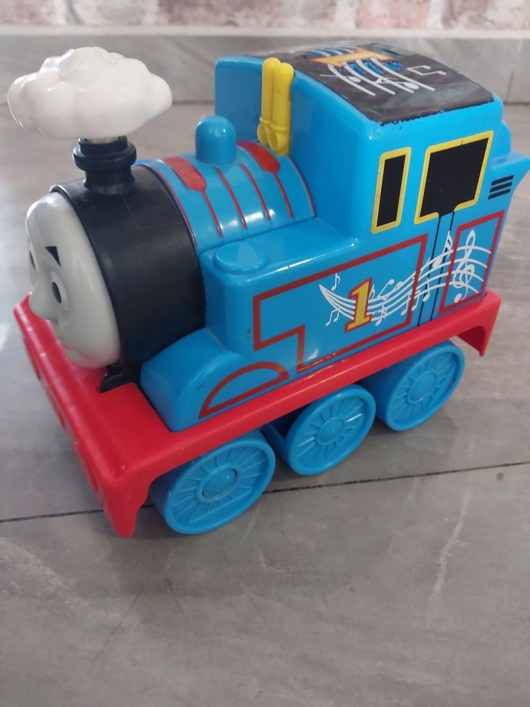 Duza lokomotywa Muzyczny  Tomka firmy Mattel gra