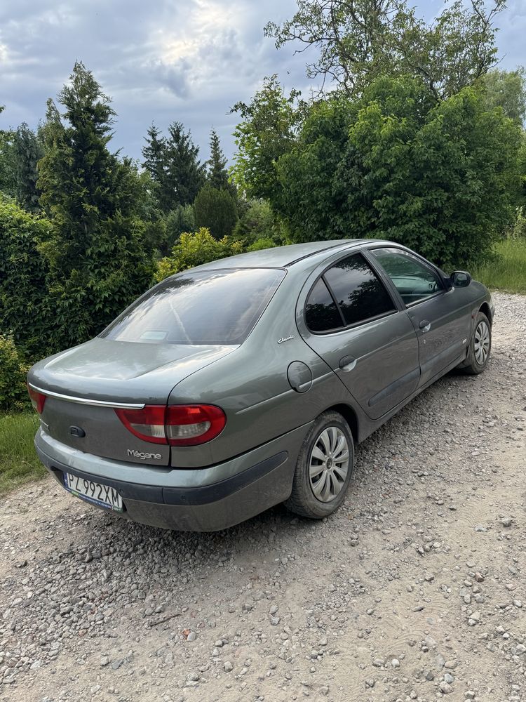 Renualn Megane w gazie