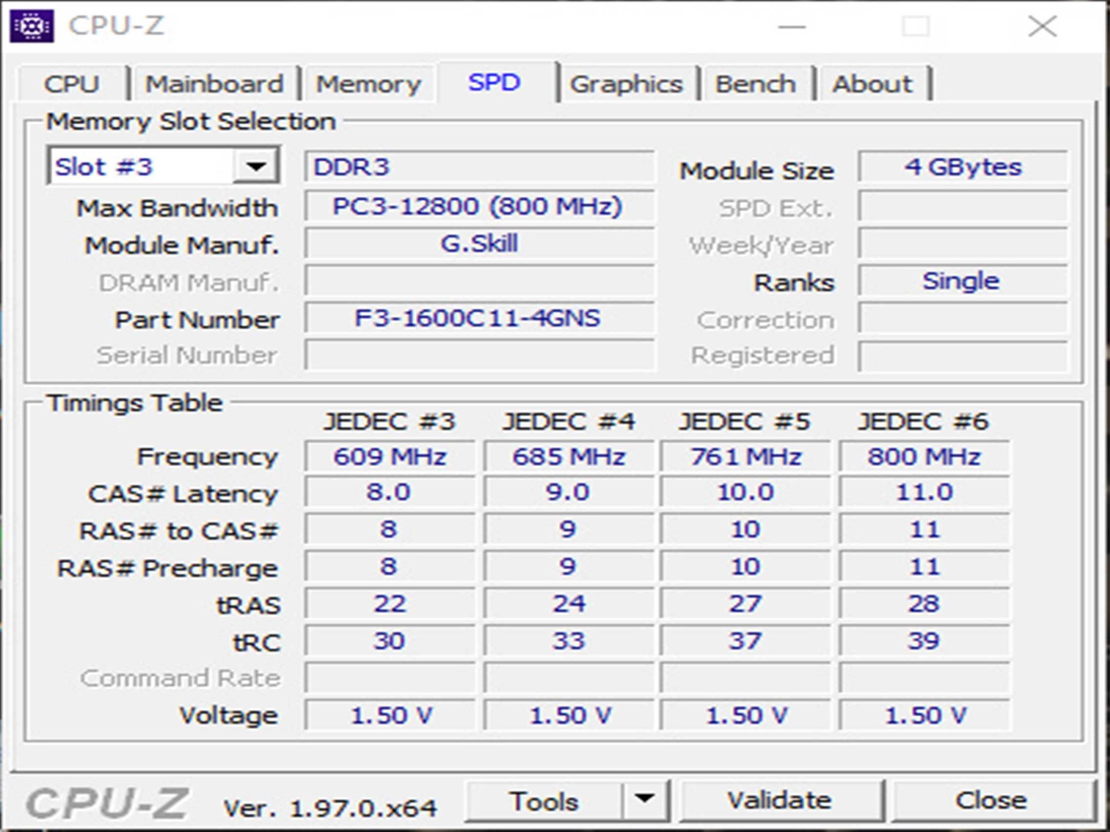 DDR3 4GB G.SkiLL 12800 -Komputer
