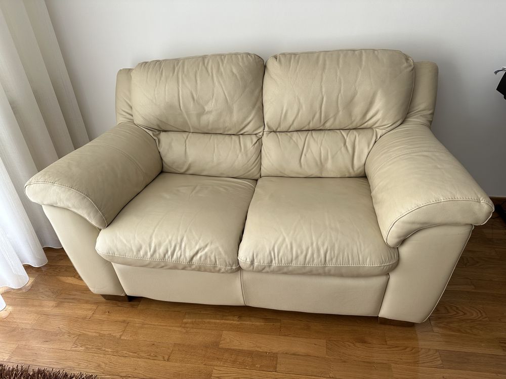 2 sofas Chateau d’Ax em pele