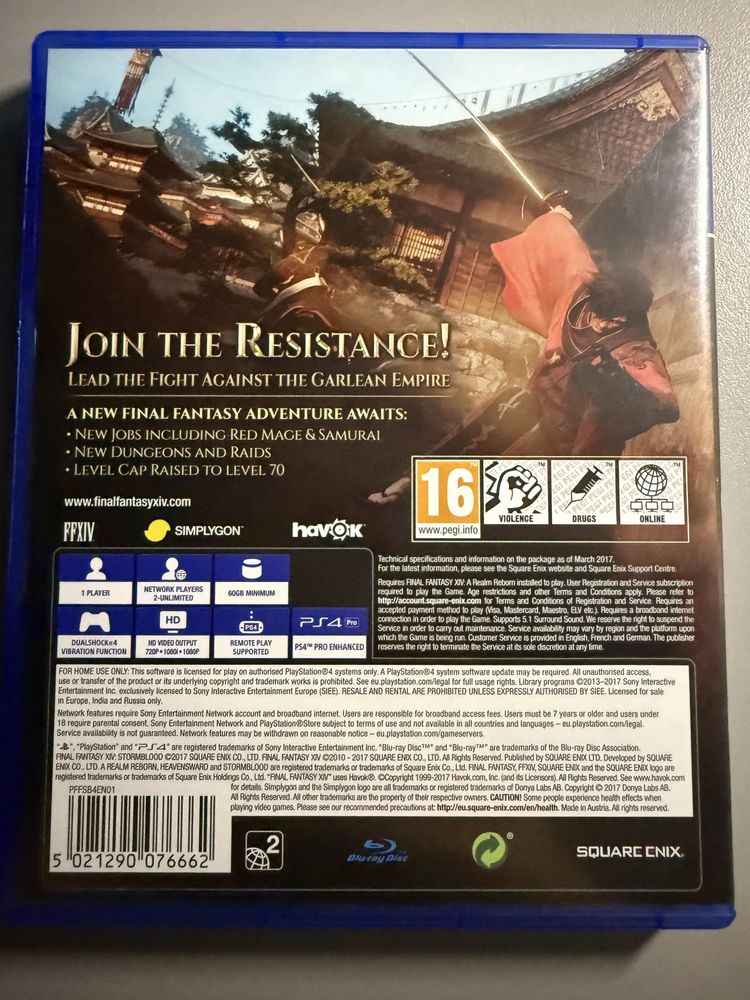 Ps4 Stormblood Final Fantasy