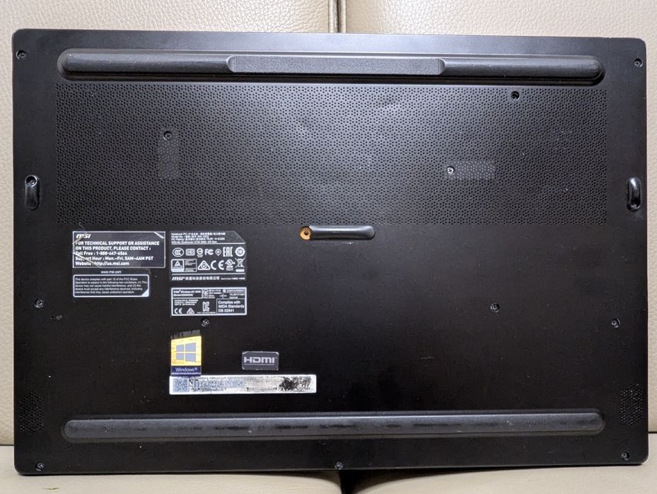 Ноутбук msi ws65 на запчастини