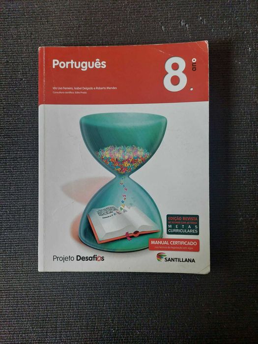 Manual escolar de Português 8º ano