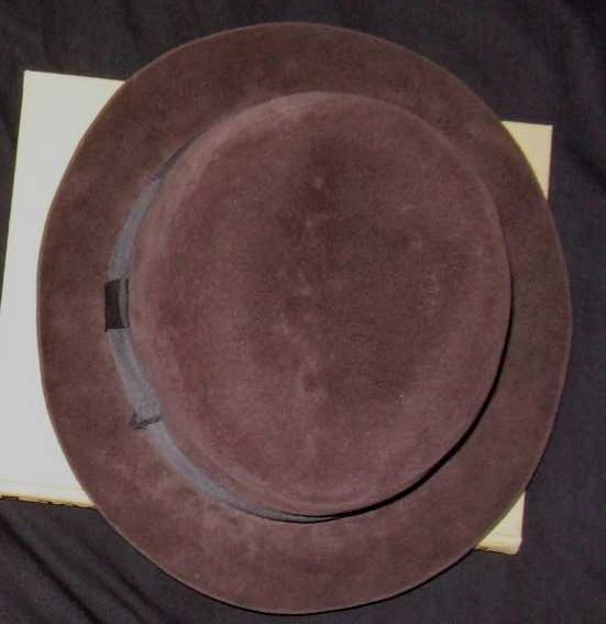 Шляпа мужская фетр винтаж Tonak Чехословакия