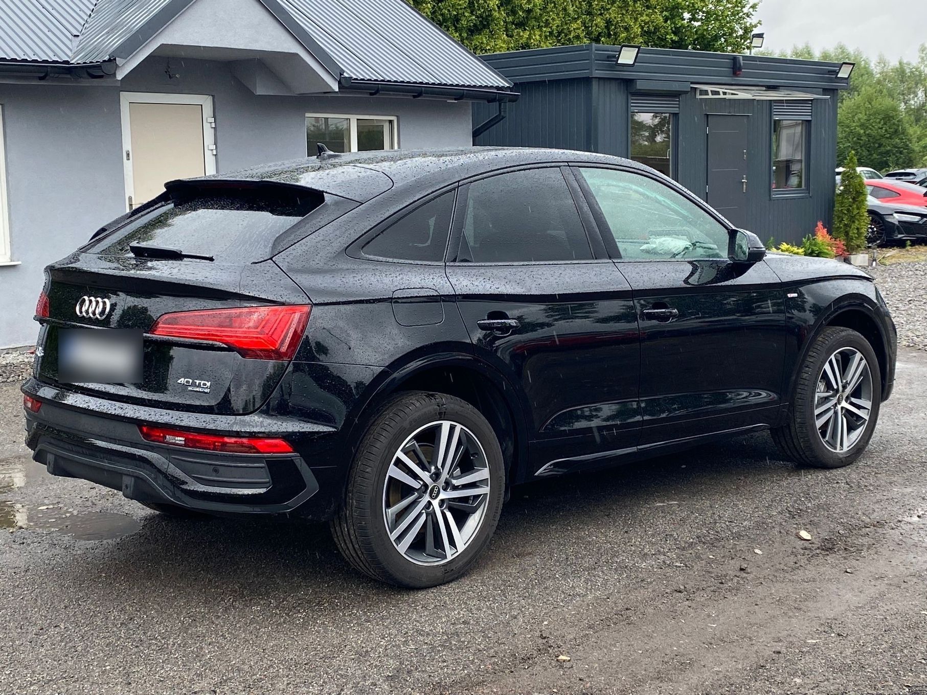 Audi Q5 Sportback Rej. 02/2025 SLine 40TDI Quattro BlackLine Salon Polska