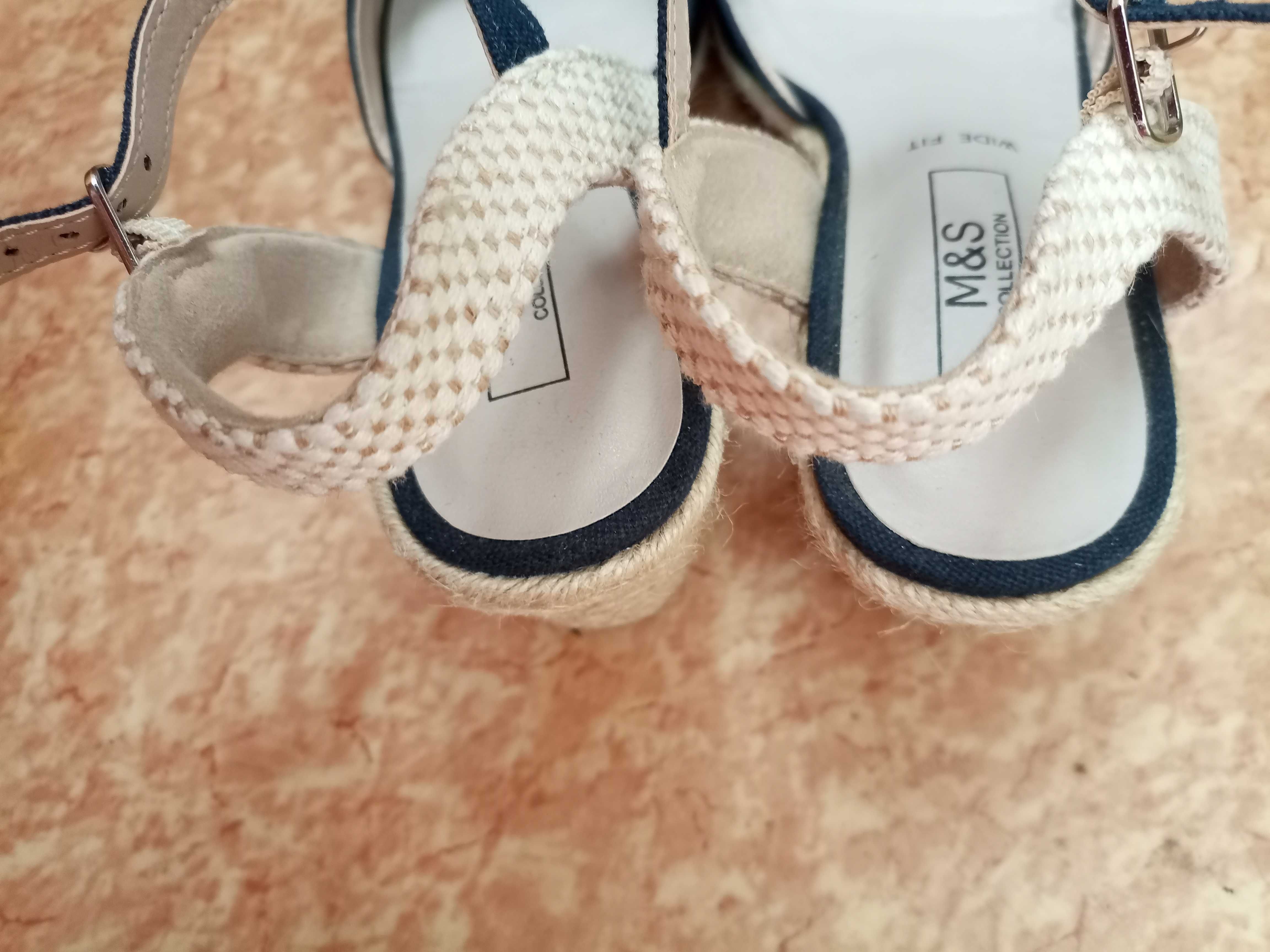 Босоножки эспадрильи Marks & Spencer collection