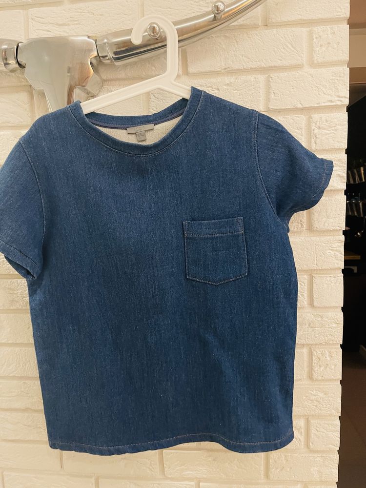 Bluzka oversize COS premium granatowa