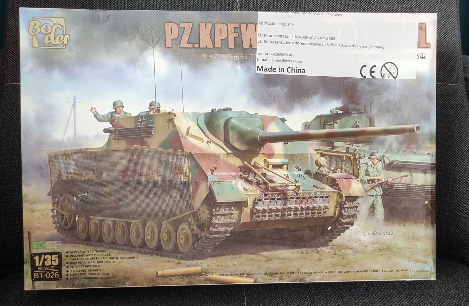 Jagdpanzer IV Panzer IV/70(A) BORDER  BT-026 skala 1/35