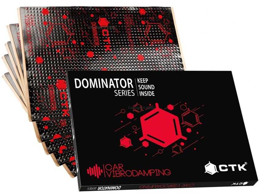 CTK Dominator 3.0 Box - mata tłumiąca wygłuszenia wyciszenia auta