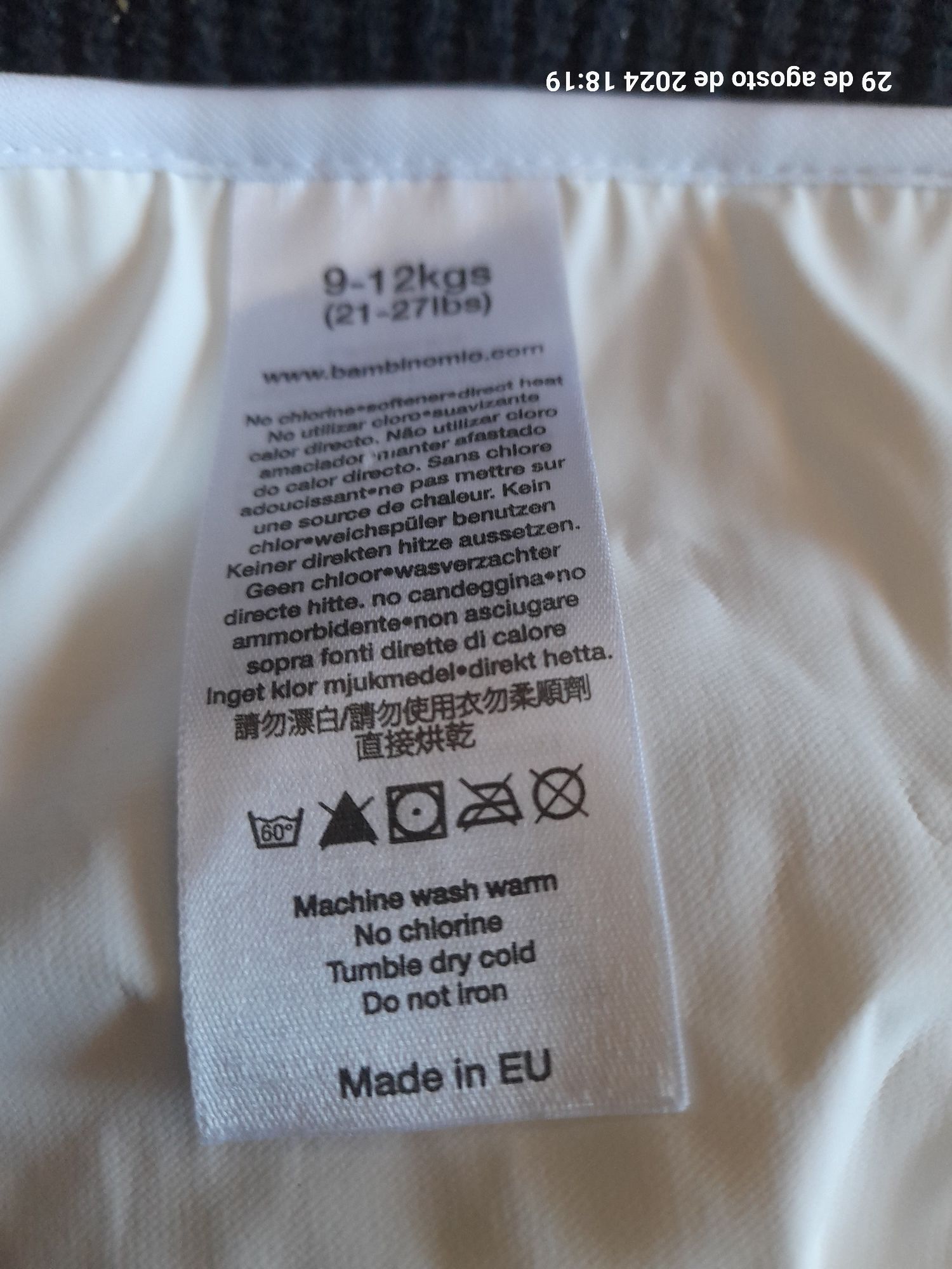 Capas fraldas reutilizáveis