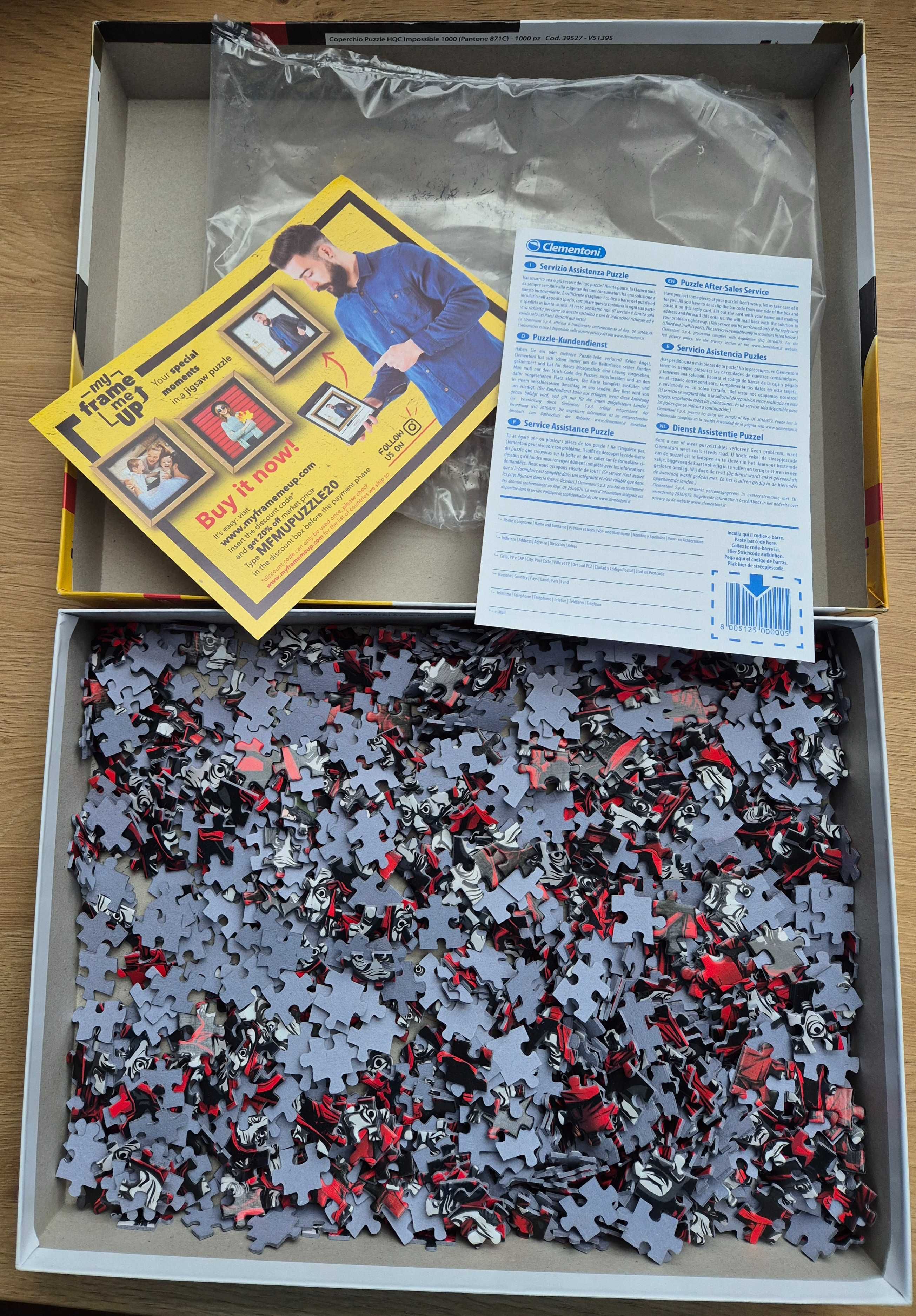 Puzzle Dom z papieru Clementoni