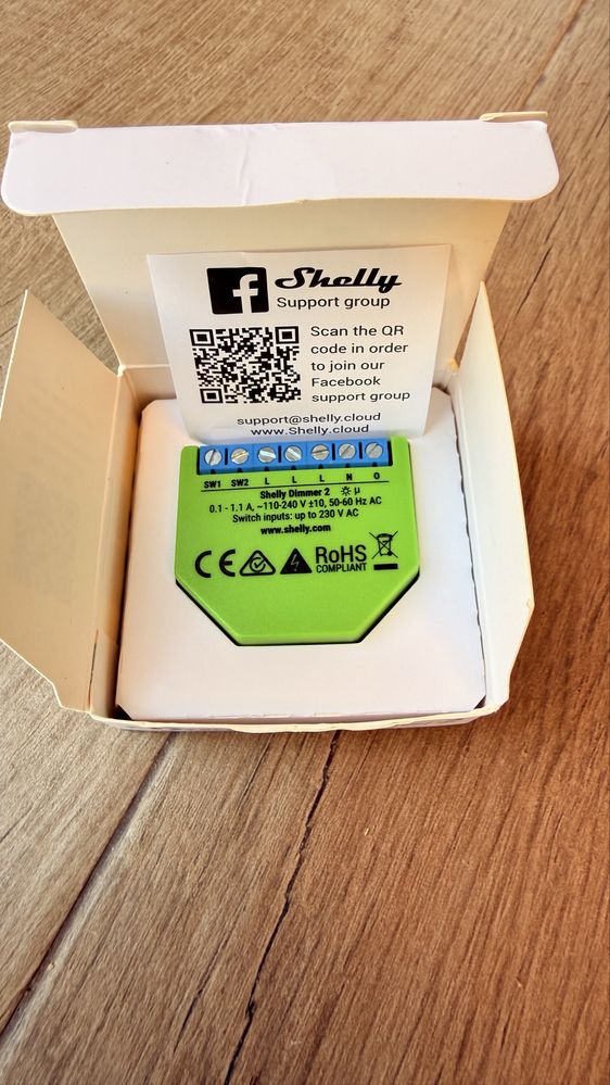Shelly Dimmer 2 wifi