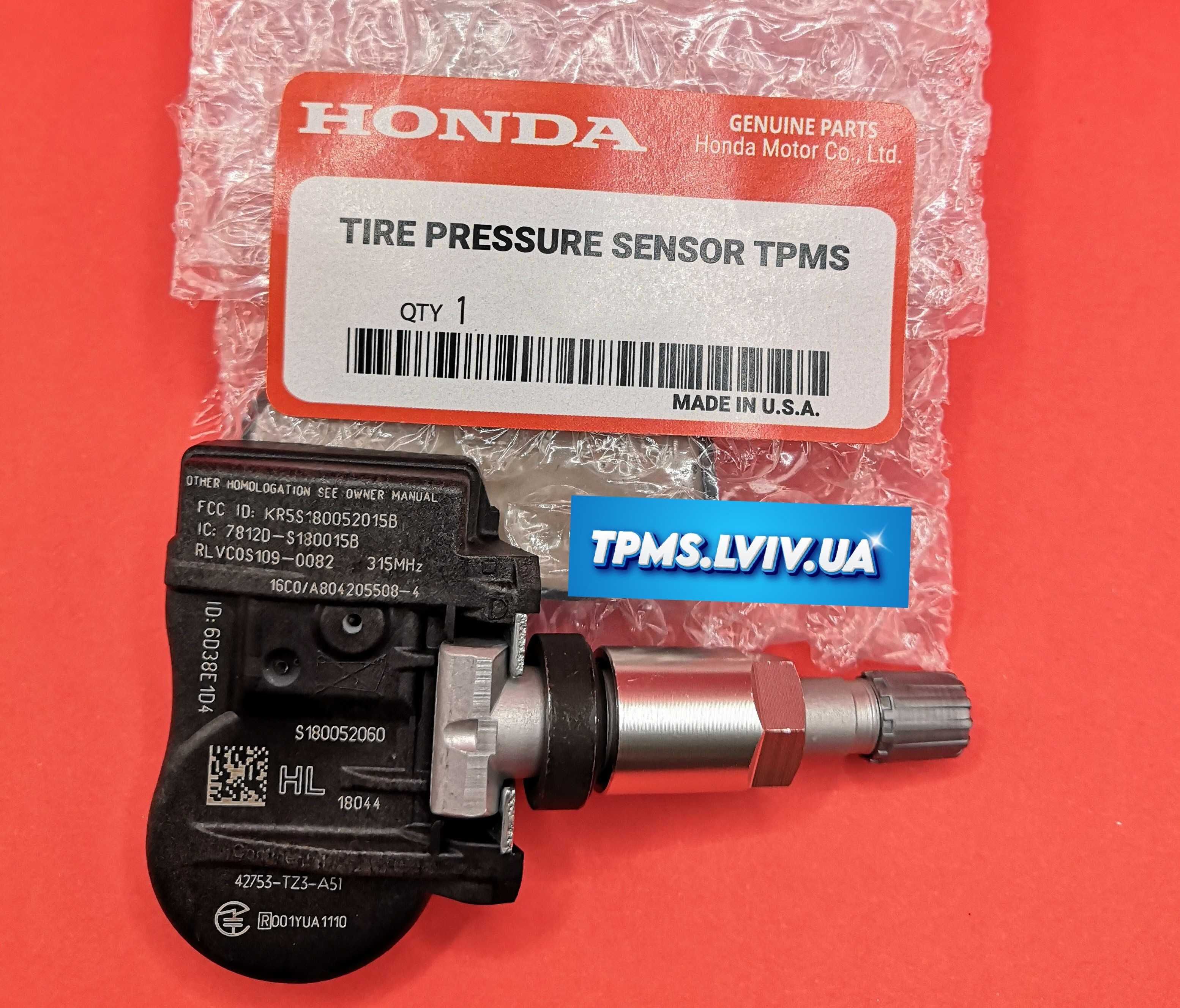 Датчики давления в шинах Акура Acura ILX/MDX/RDX/RL/RLX/TL/TLX/TSX/ZDX