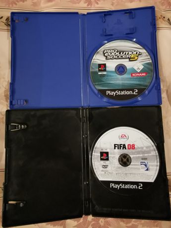 Jogos PlayStation 2 / PES 5 - FIFA 8