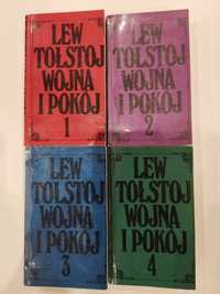 Lew Tołstoj - Wojna i Pokój 4 tomy